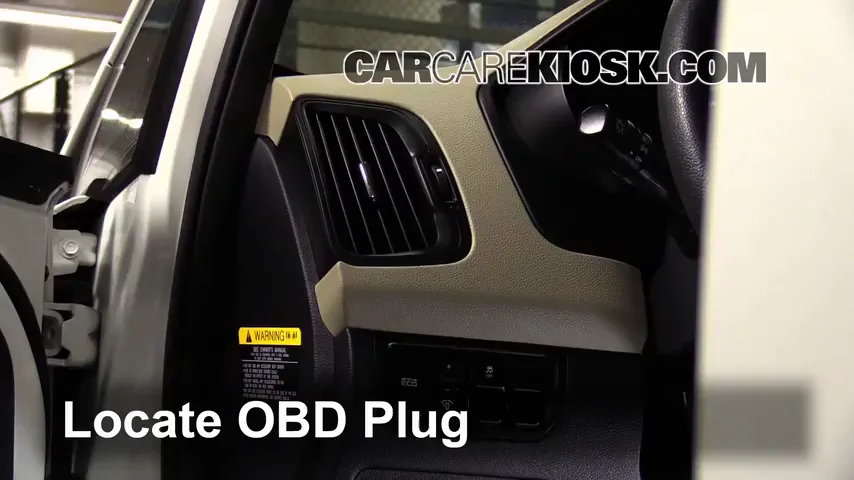 2013 Kia Rio LX 1.6L 4 Cyl. Sedan Check Engine Light